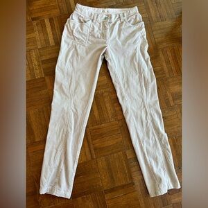 Stella McCartney Beige Corduroy Pants Size 38 Small 0 2 Front Seams
